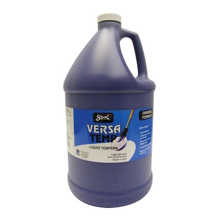 Versatemp Heavy-Bodied Tempera Paint, Violet, Gallon